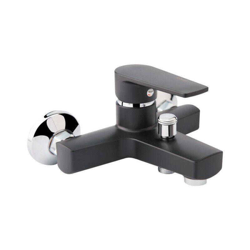Змішувач для ванної Brinex 35B BRIN35B006 одноважільний Чорний (60833)