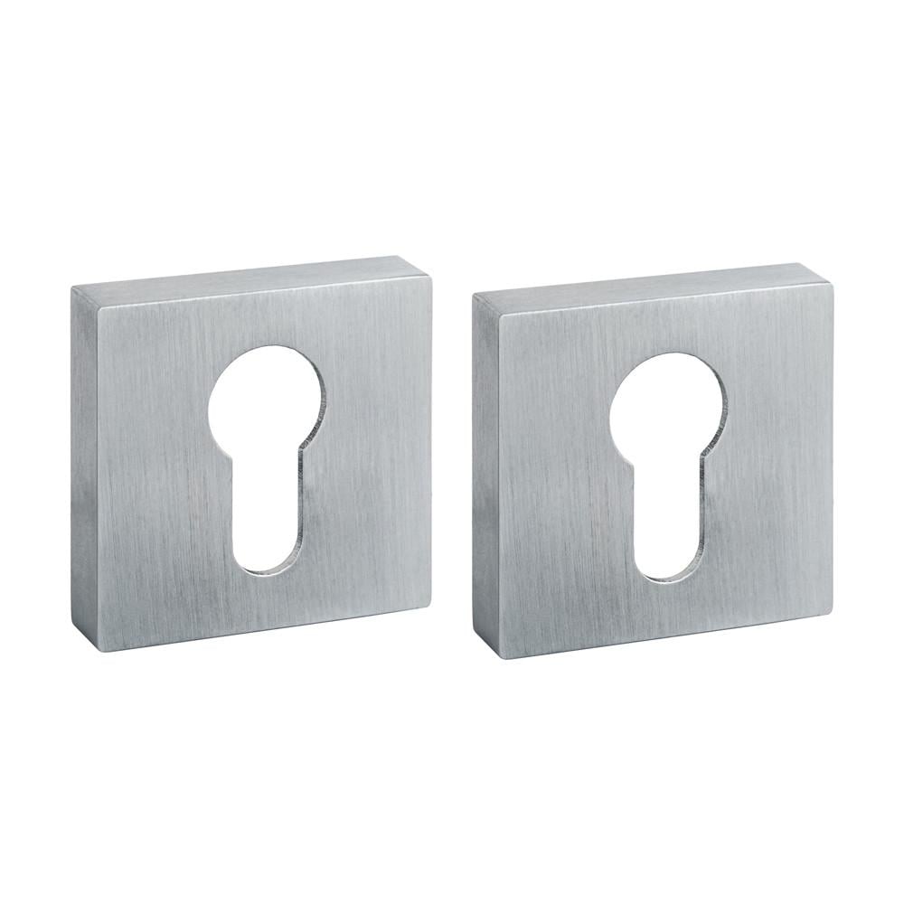 Накладка под цилиндр Fuaro ET DM SSC-16 сатиновый хром