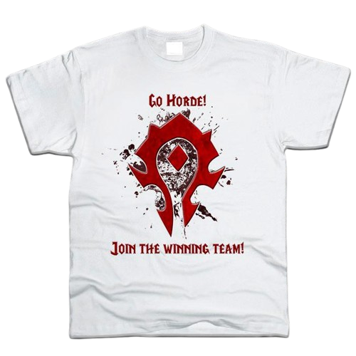 Футболка Fruit of the Loom World of Warcraft Horde L Білий (519286)