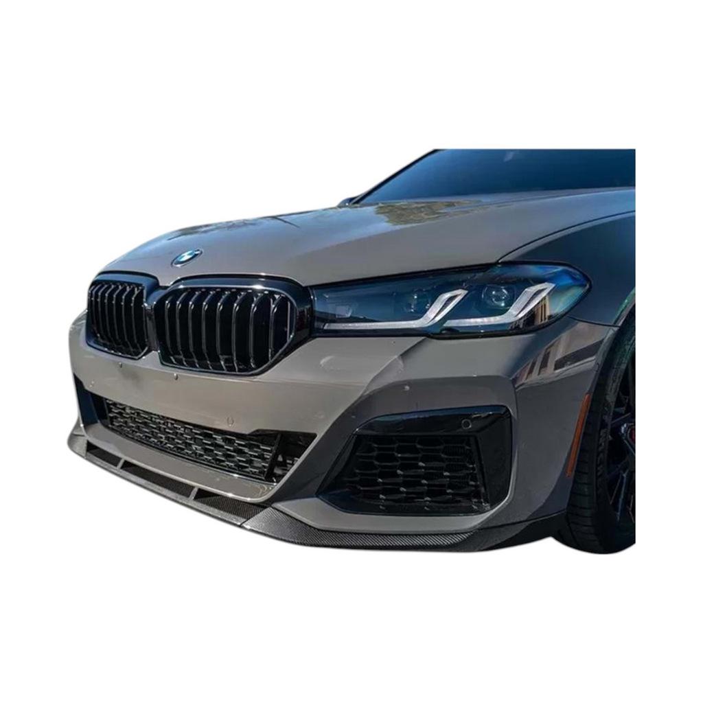 Накладка на передний бампер DPT Lip V1 для M-Performance 2020-2024 гг./DPT для BMW 5 серия G30/31 2017-2023 гг. abs-пластик Черный (146331)