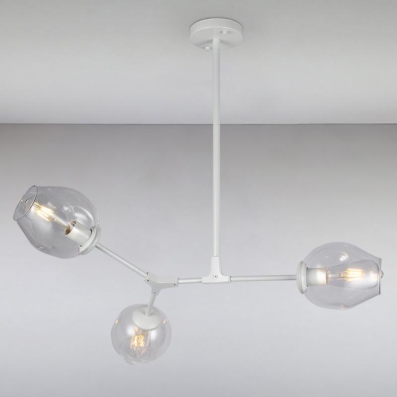 Люстра подвесная молекула Light House LS-15226-3 Белый