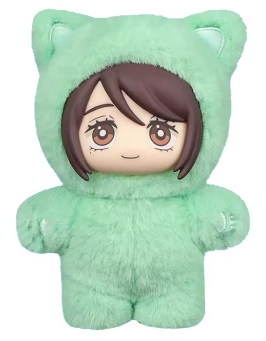 Брелок мягкий аниме Магическая Битва Jujutsu Kaisen в стиле Лабубу 14 см