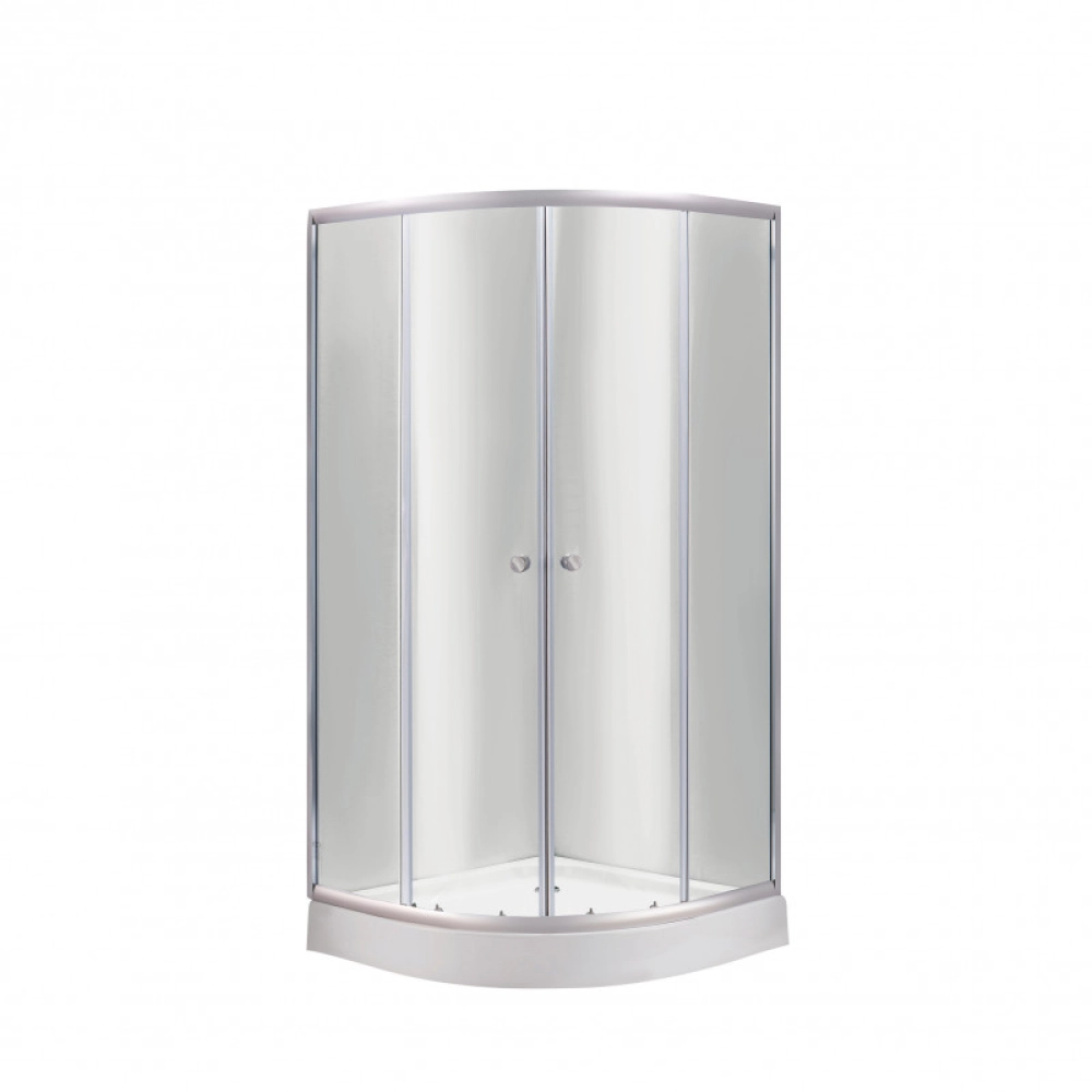 Двері скляні Lidz ŁATWA SC80x80.SAT.LOW.TR 4 мм (FRRS00043958)