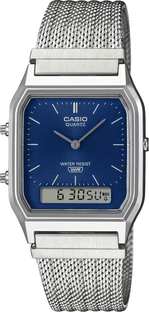 Наручные часы унисекс Casio Vintage Edgy AQ-230EM-2AEF Синий (3146349665)