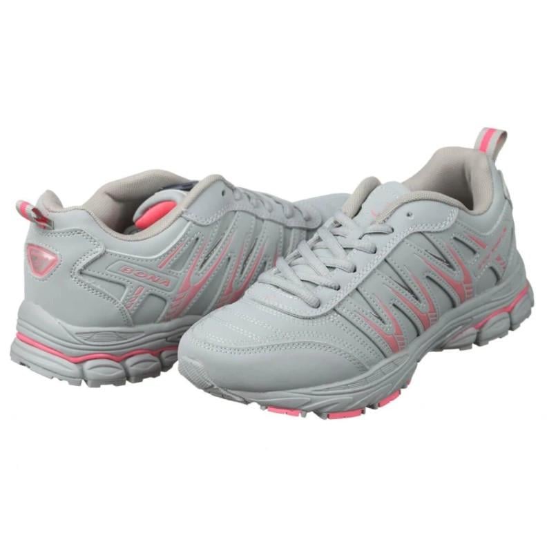 Кросівки жіночі Bona 752Z-2 нубук р. 38 Сірий (03074)