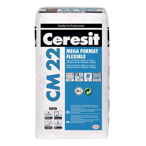 Клей для плитки Ceresit CM 22 Mega Format Flexible 25 кг (7263590)