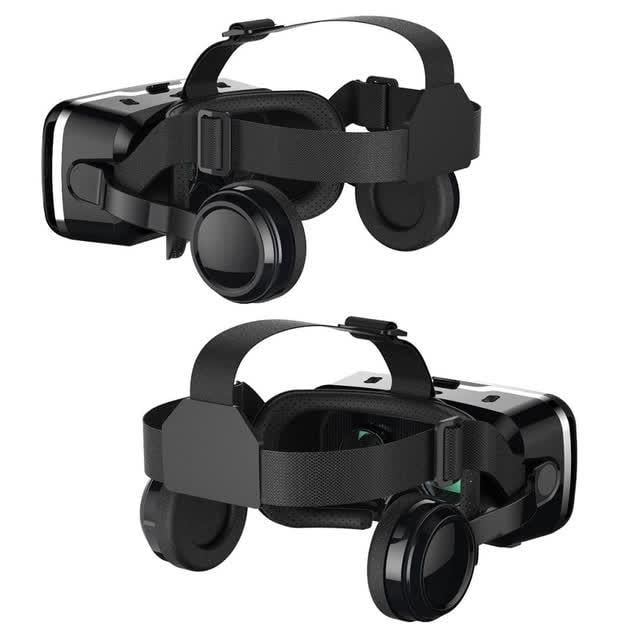 Гарнитура виртуальной реальности Shinecon SC-G04E с наушниками Черный (28364132) - фото 3