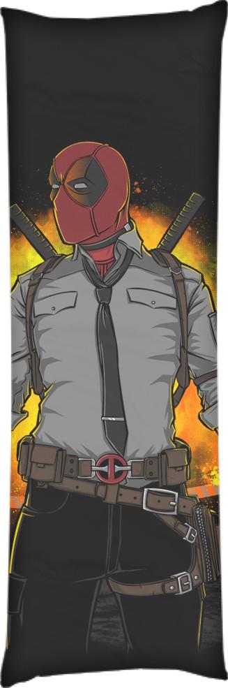 Подушка дакимакура Deadpool Pubg 60x180 см (14102038)