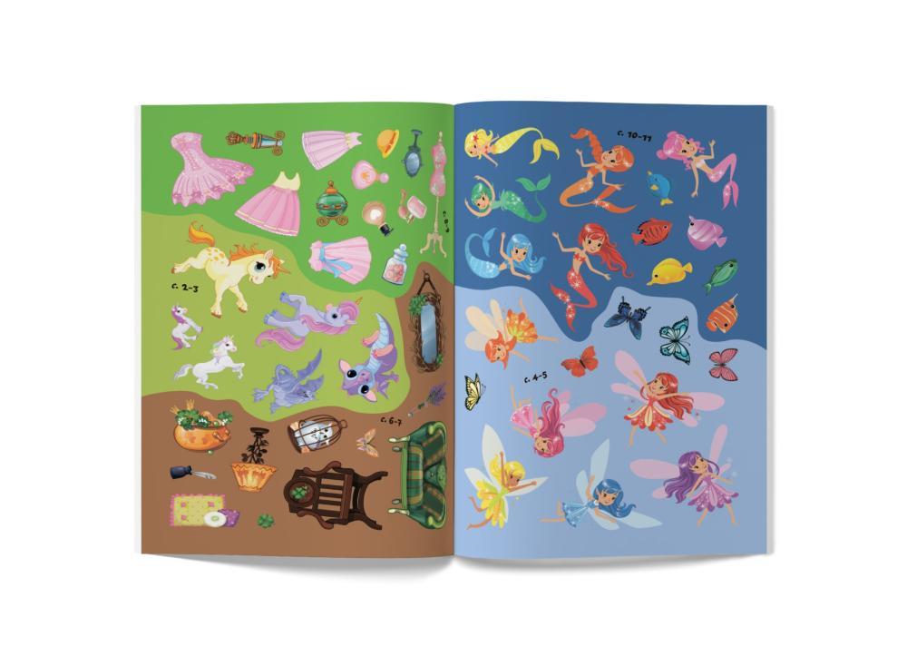 Книга "Перші розвивальні наліпки. Феї та ельфи. 53 наліпки" Кристал Бук (F00024559) - фото 2 Книга "Перші розвивальні наліпки. Феї та ельфи. 53 наліпки" Кристал Бук (F00024559) - фото 2
