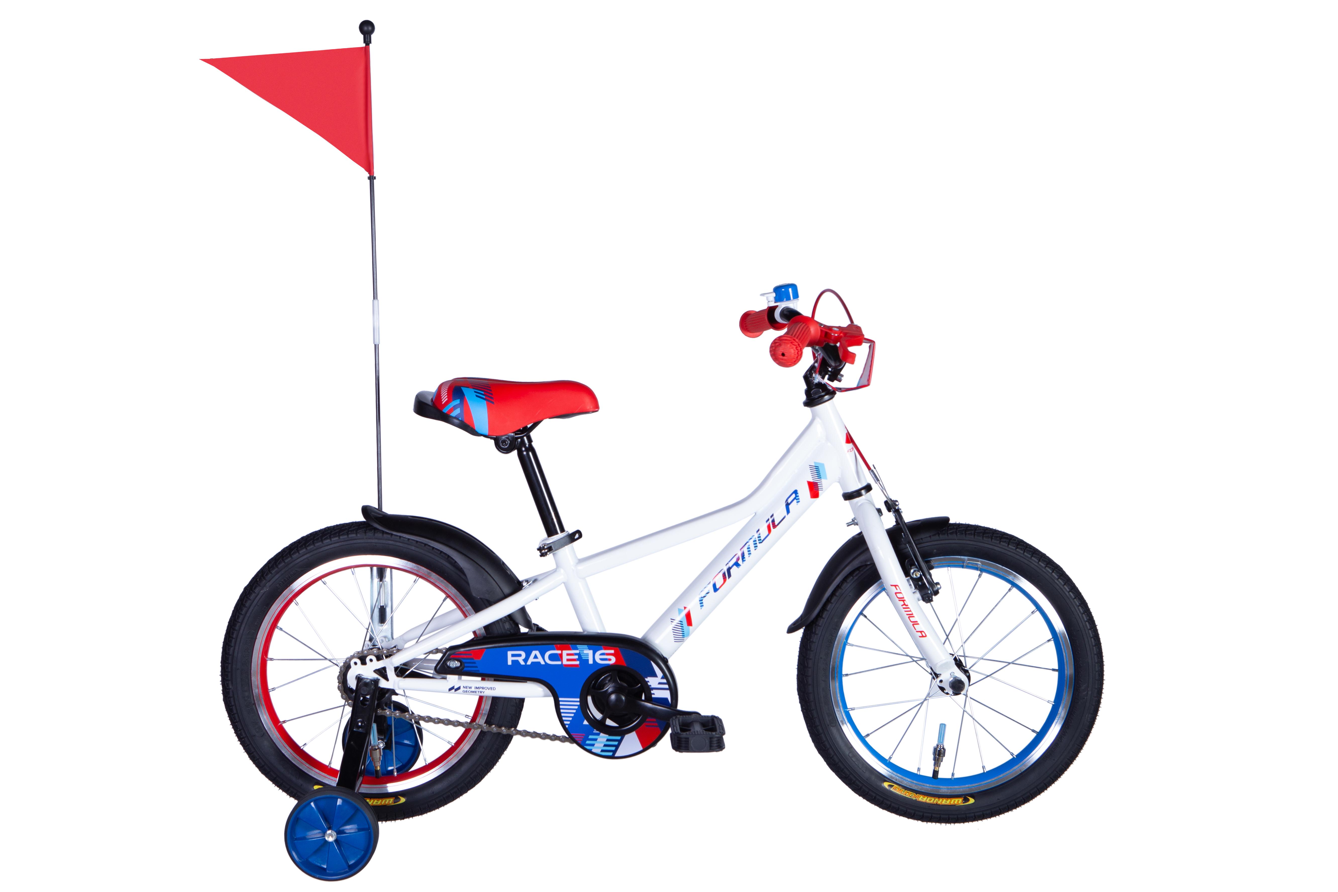 Велосипед ST 2025 16" Formula 2025 RACE BH рама 8,5" Белый с красным/Синий (OPS-FRK-16-231) - фото 1 Велосипед ST 2025 16" Formula 2025 RACE BH рама 8,5" Белый с красным/Синий (OPS-FRK-16-231) - фото 1