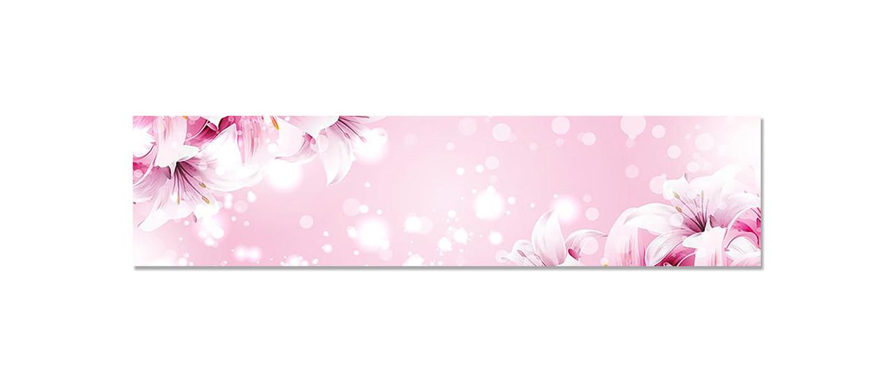 Наклейка виниловая на кухню Zatarga Нежные Лилии 600х2500 мм (1262637284)