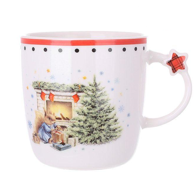 Чашка фарфоровая Flora Happy Holidays 360 мл (33326)