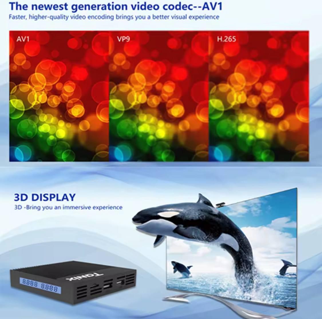 Смарт-приставка Tanix X4 S905X4 4/32 Гб Smart TV Box Android 11 з прошивкою (Tanx4) - фото 6 Смарт-приставка Tanix X4 S905X4 4/32 Гб Smart TV Box Android 11 з прошивкою (Tanx4) - фото 6