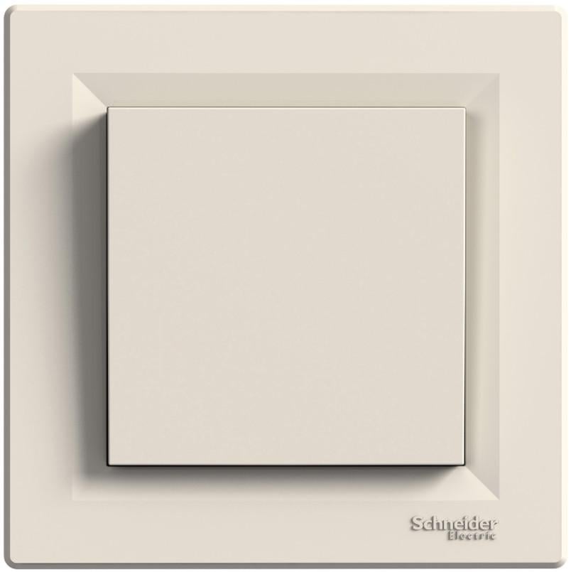 Заглушка Schneider Electric Asfora с рамкой ABS Слоновая кость (EPH5600123)