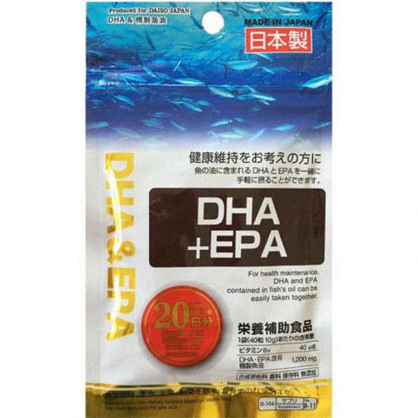 Омега 3 жирні кислоти DHA + EPA DAISO DHA EPA 20 дн. 40 шт. - фото 2