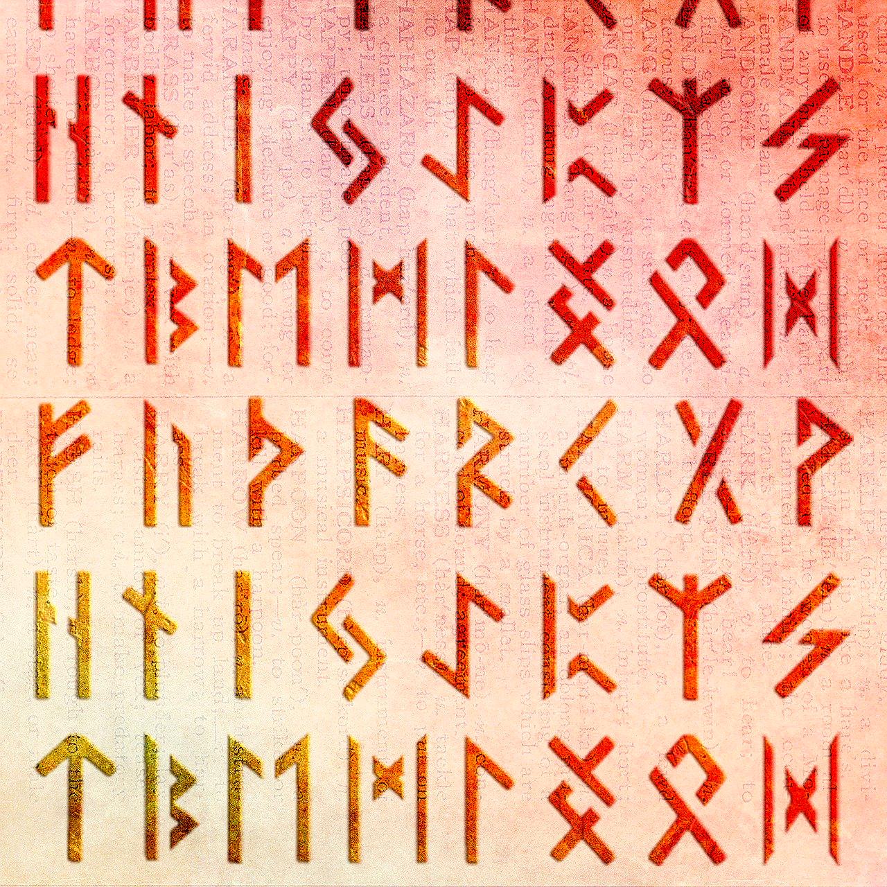 Трафарет DFA Руни для декоративної штукатурки та фарби багаторазовий 0,3-1 мм (X00132)