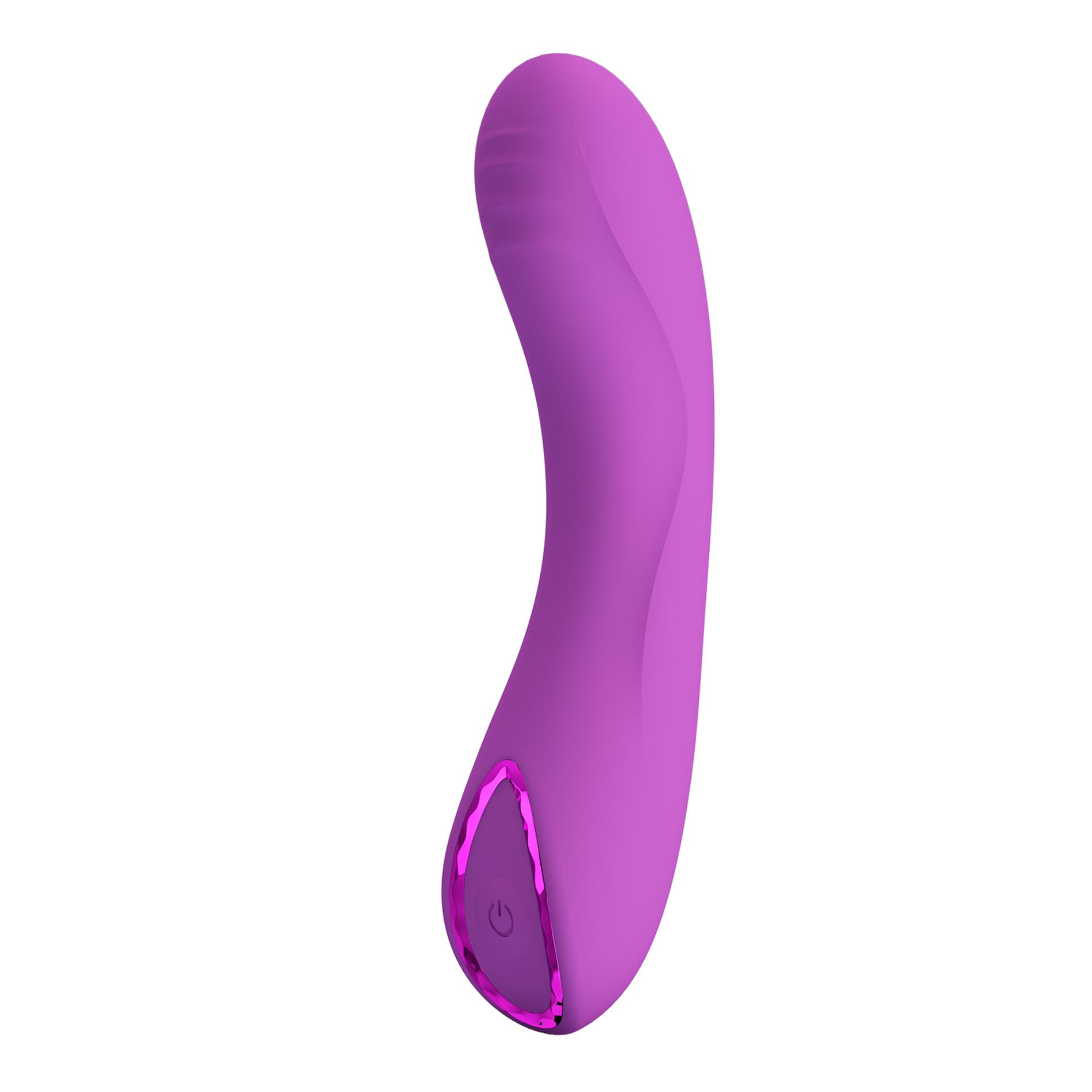 Вибратор для точки G Pretty Love Dj Dick 12,7х2,7 см Фиолетовый (BW-500076)