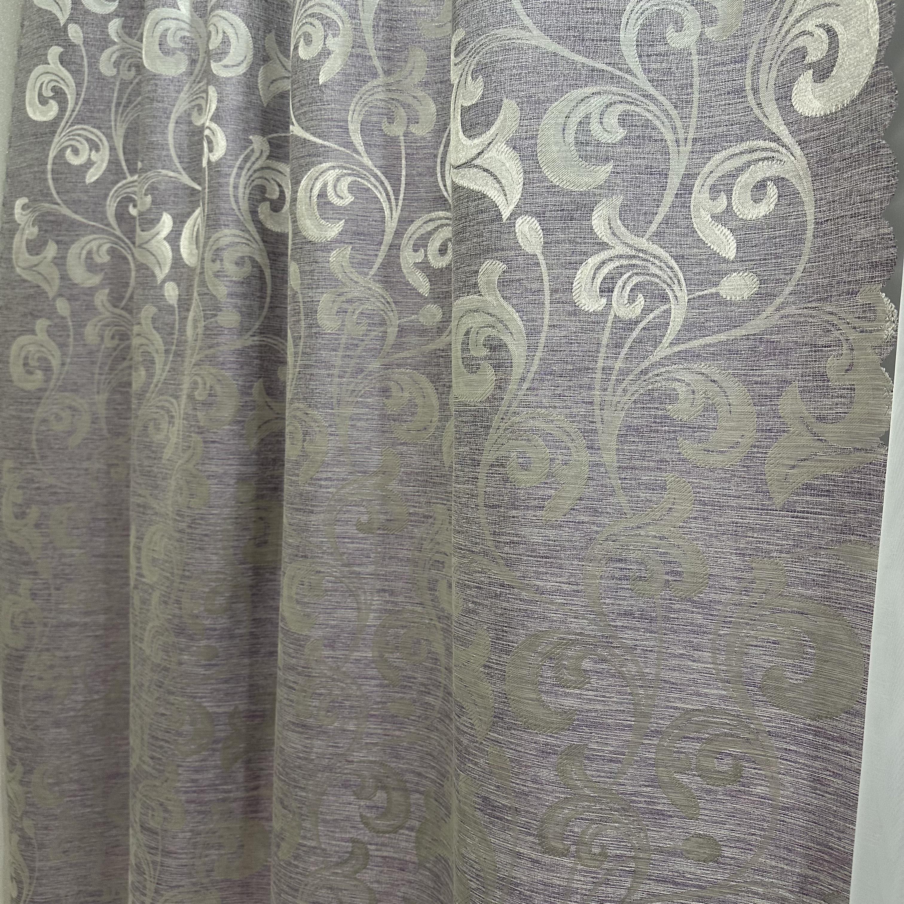 Штори Toscana жаккардові 1,5 х2, 7 м 2 шт. Бузковий (26155844) - фото 6 Штори Toscana жаккардові 1,5 х2, 7 м 2 шт. Бузковий (26155844) - фото 6