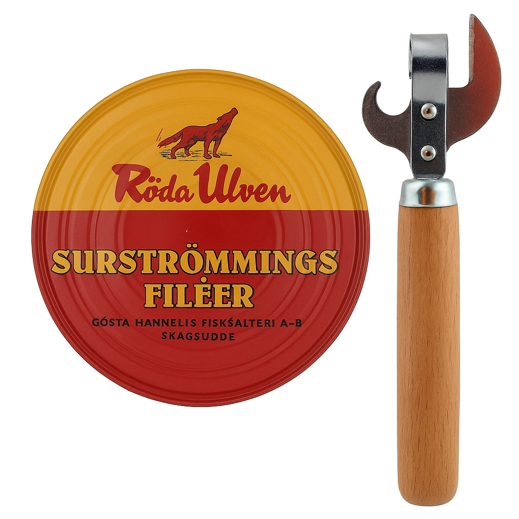 Сюрстреминг набор Surstromming Fileer Röda Ulven 400 г (22263)