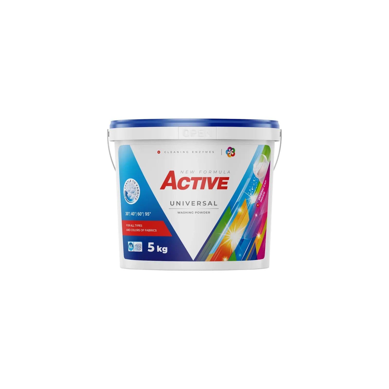 Порошок для стирки Active Universal 5 кг (hx-47157)