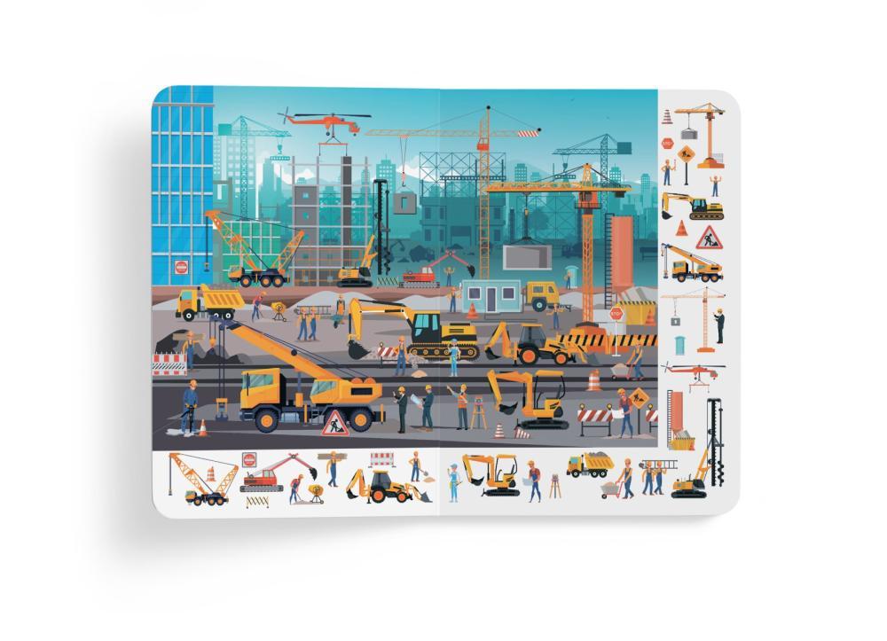 Книга-картонка "Великий віммельбух. Розумні машини" (F00027400) - фото 7 Книга-картонка "Великий віммельбух. Розумні машини" (F00027400) - фото 7