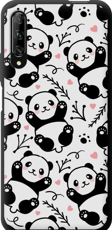 Чехол на Huawei P Smart Pro Панды (4318b-1906-42517)