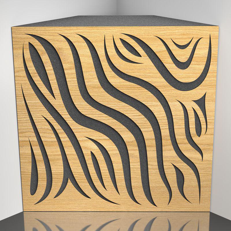 Бас ловушка Ecosound Chimera Sherwood 50х50 см 150 мм Светлый дуб (1472)