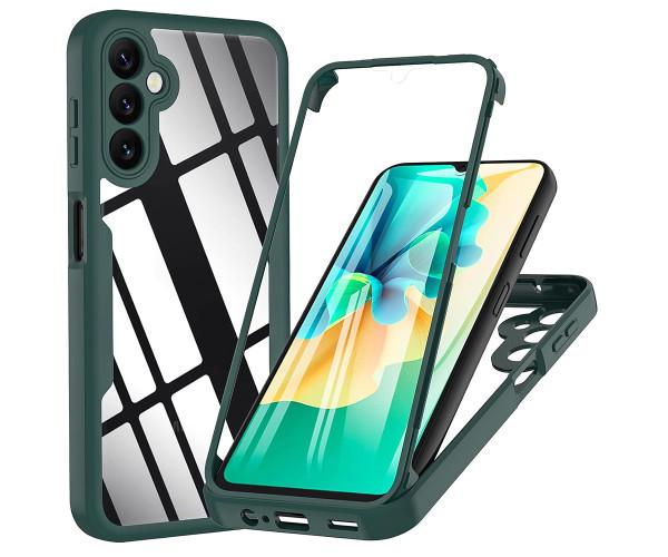 Чехол Double Shield 360 для Samsung Galaxy A15 / A15 5G Зеленый