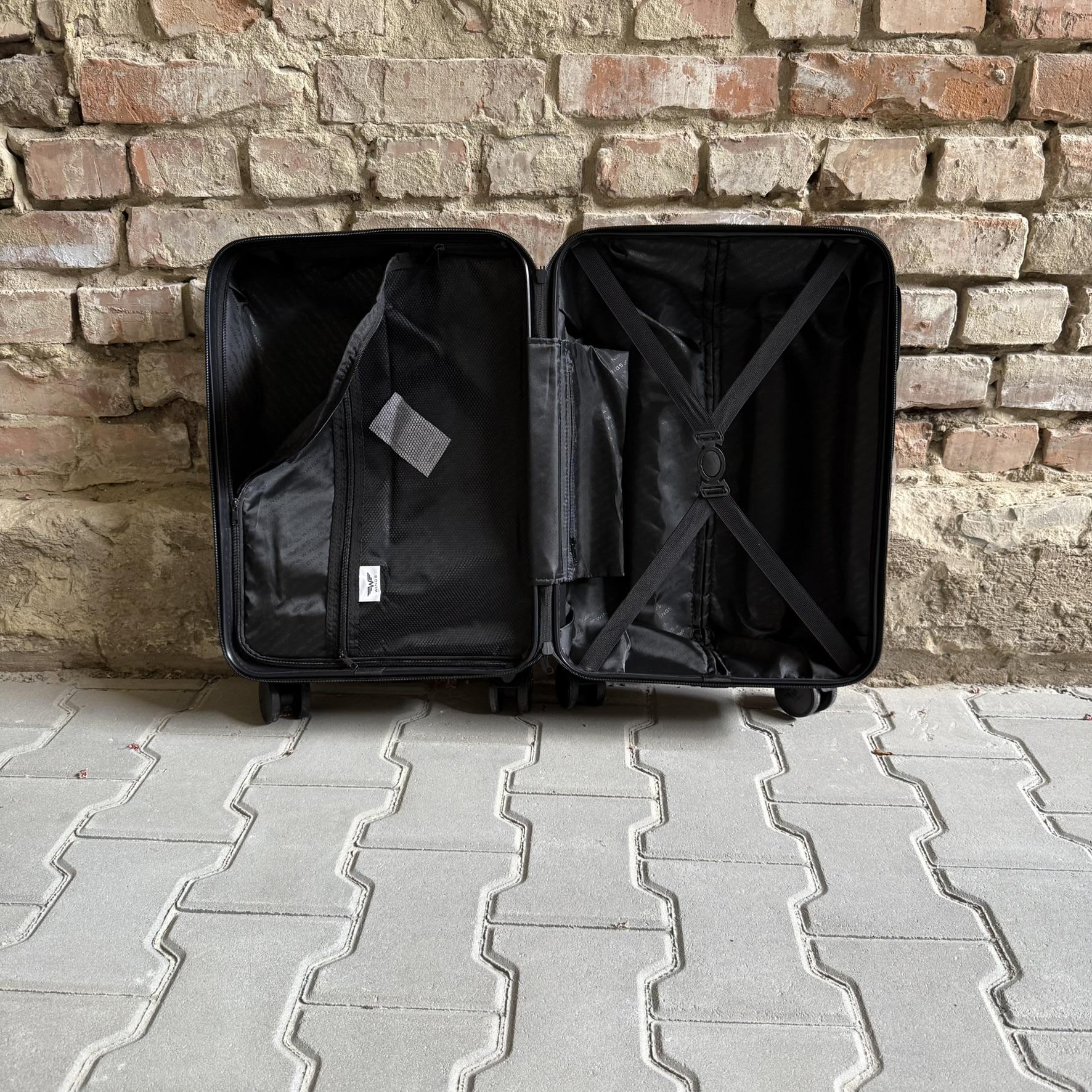 Чемодан Wings PEA01 дорожный S Синий (26557475) - фото 6