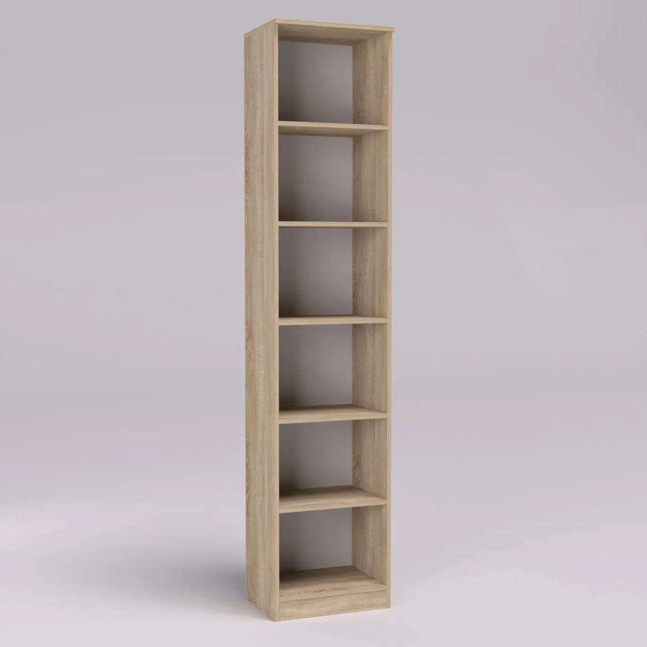 Стеллаж офисный Kontinent ОП 45х32х210 см Дуб Сонома (52952329) - фото 3 Стеллаж офисный Kontinent ОП 45х32х210 см Дуб Сонома (52952329) - фото 3