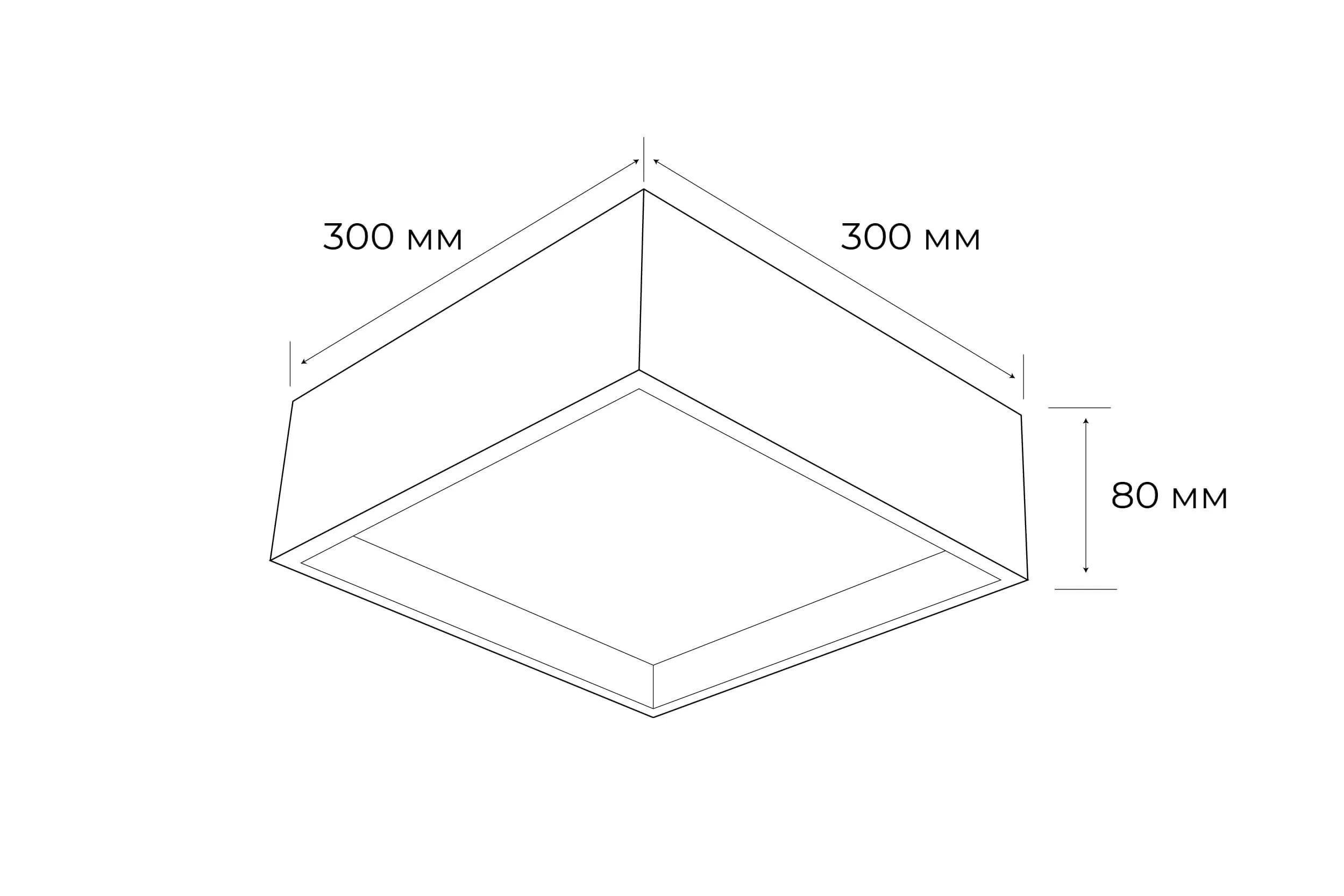 Світильник cтельовий Mj-Light D014 30 W Bk 4000K (MJ00202) - фото 2