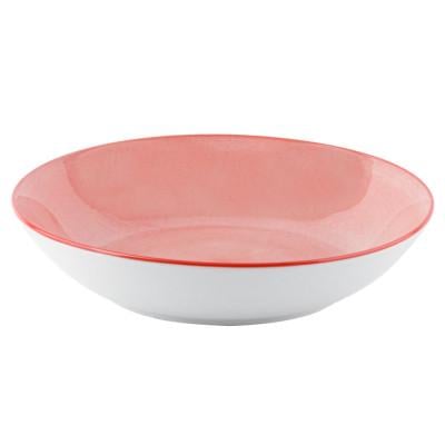 Тарелка суповая Vittora Тропический персик 650 мл 20 см (VT-P-2200TP) - фото 1 Тарелка суповая Vittora Тропический персик 650 мл 20 см (VT-P-2200TP) - фото 1