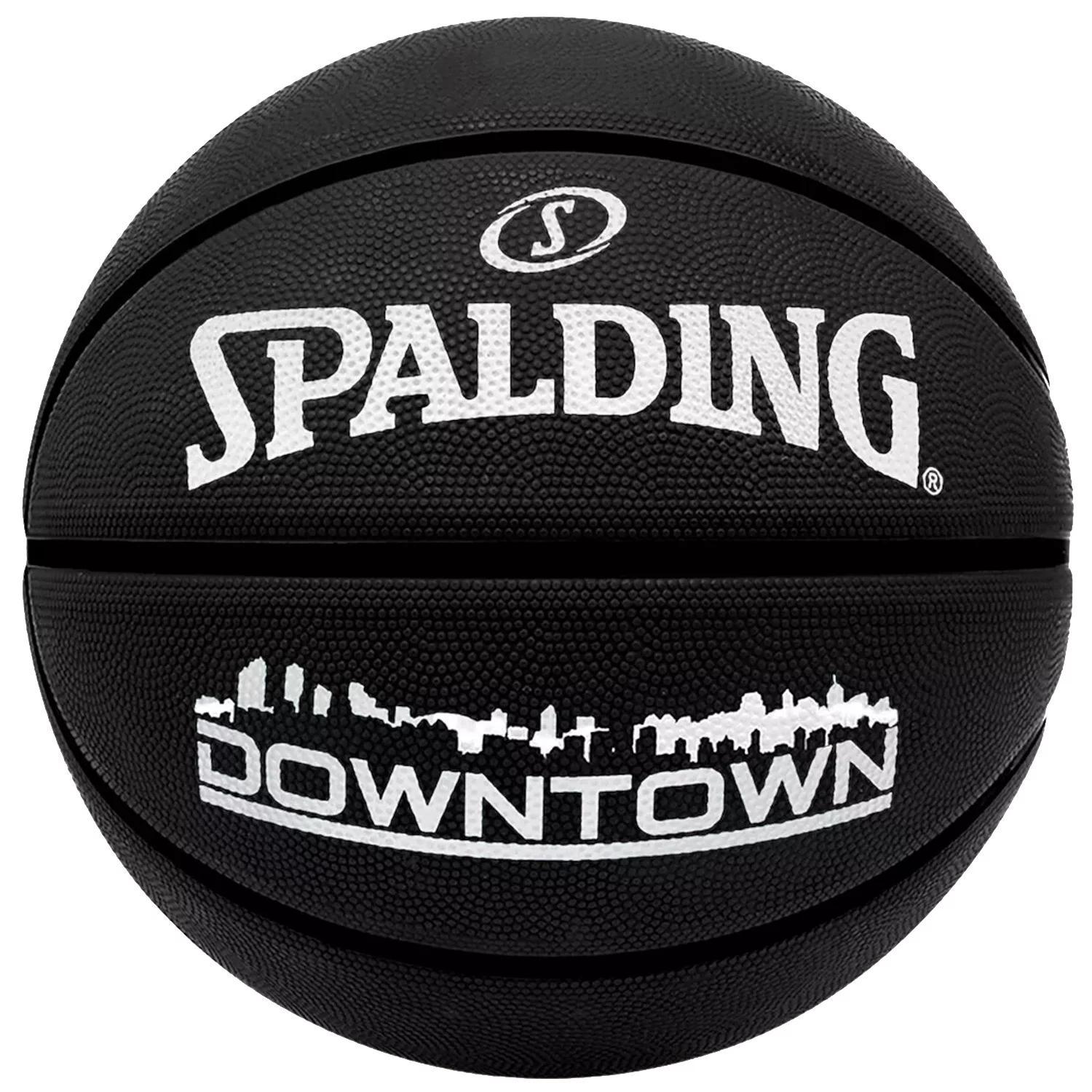 Баскетбольний м'яч Spalding Downtown Уні р. 7 Чорний (84634Z) Баскетбольний м'яч Spalding Downtown Уні р. 7 Чорний (84634Z)