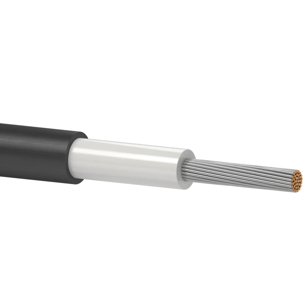 Кабель для сонячних панелей Одескабель H1Z2Z2-K 1х6 бухта 50 м Black (3011616140) Кабель для сонячних панелей Одескабель H1Z2Z2-K 1х6 бухта 50 м Black (3011616140)