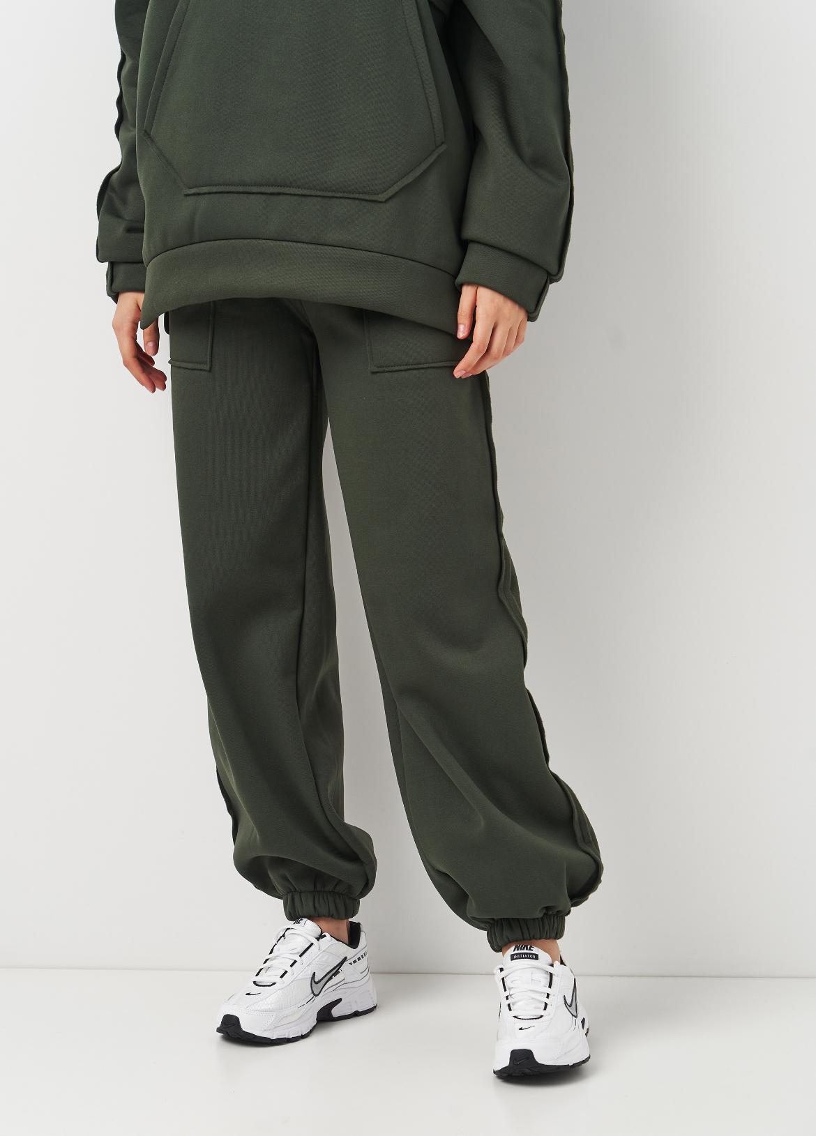 Спортивный костюм утепленный Вилена женский р. 58 Хаки (2288073096) - фото 5