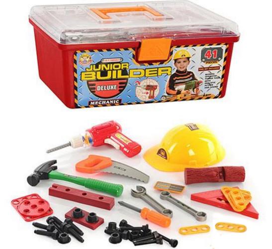 Дитячий набір інструментів COMBINATION JB 2058 41 деталь у валізі