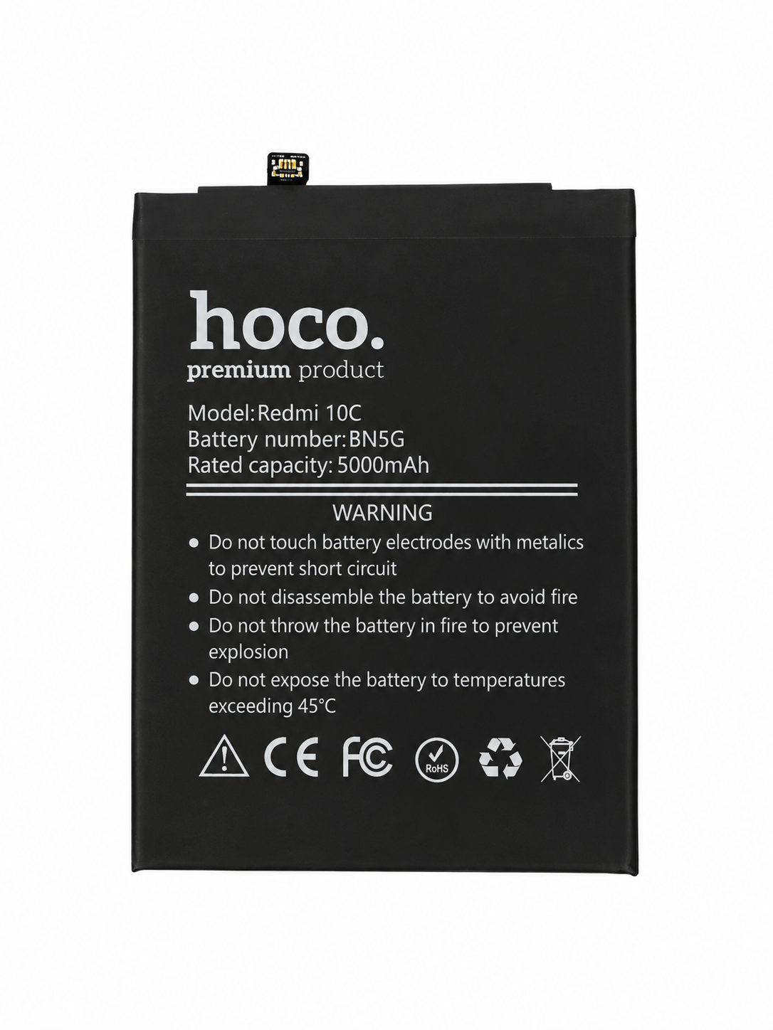 Аккумулятор Hoco BN5G для Xiaomi Redmi 10C (29769269)