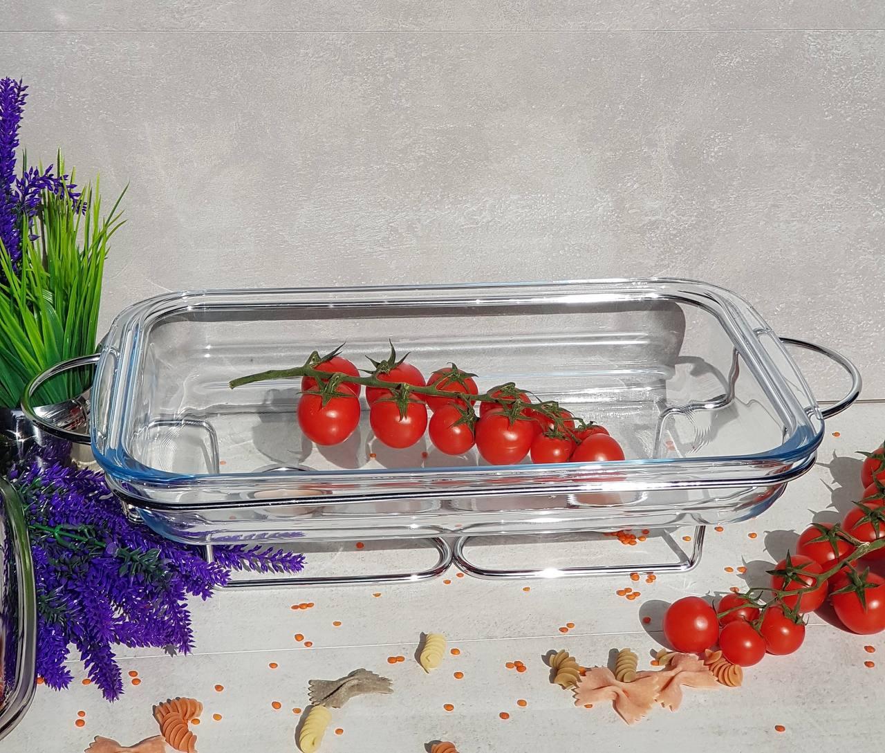 Марміт з підігрівом на підставці EB-1441 настільний зі скляною місткістю 3 л (2530558909) - фото 2 Марміт з підігрівом на підставці EB-1441 настільний зі скляною місткістю 3 л (2530558909) - фото 2