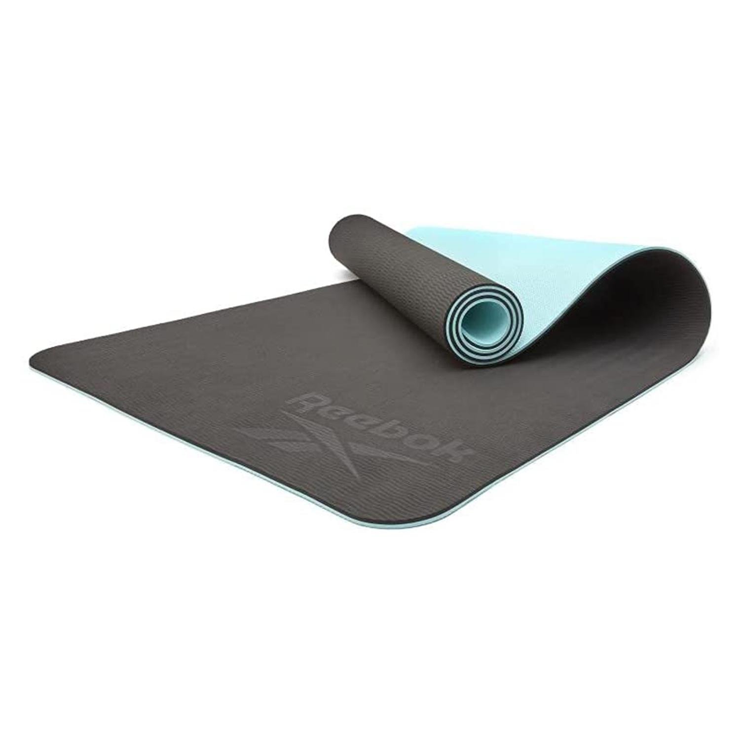 Коврик для йоги двухсторонний Reebok Double Sided Yoga Mat Unisex 173х61х0,4 см (885652020824)