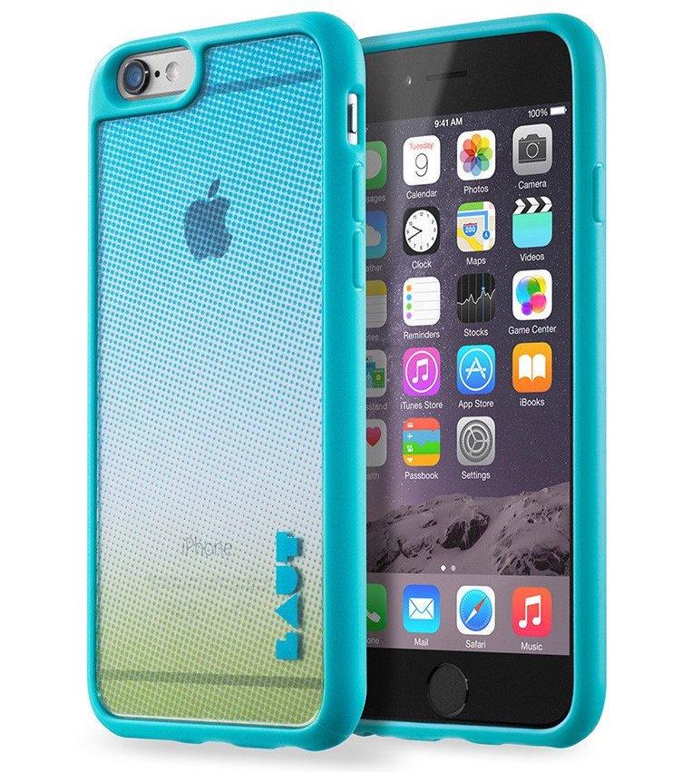 Чехол-накладка LAUT Soltice for iPhone 6/6S, Turquoise (LAUT_IP6_ST_TU)