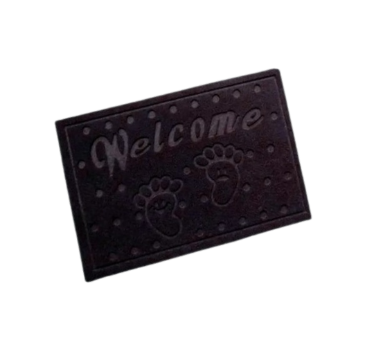 Коврик Stenson N01580 Welcome 38х58 см Черный (26075017)