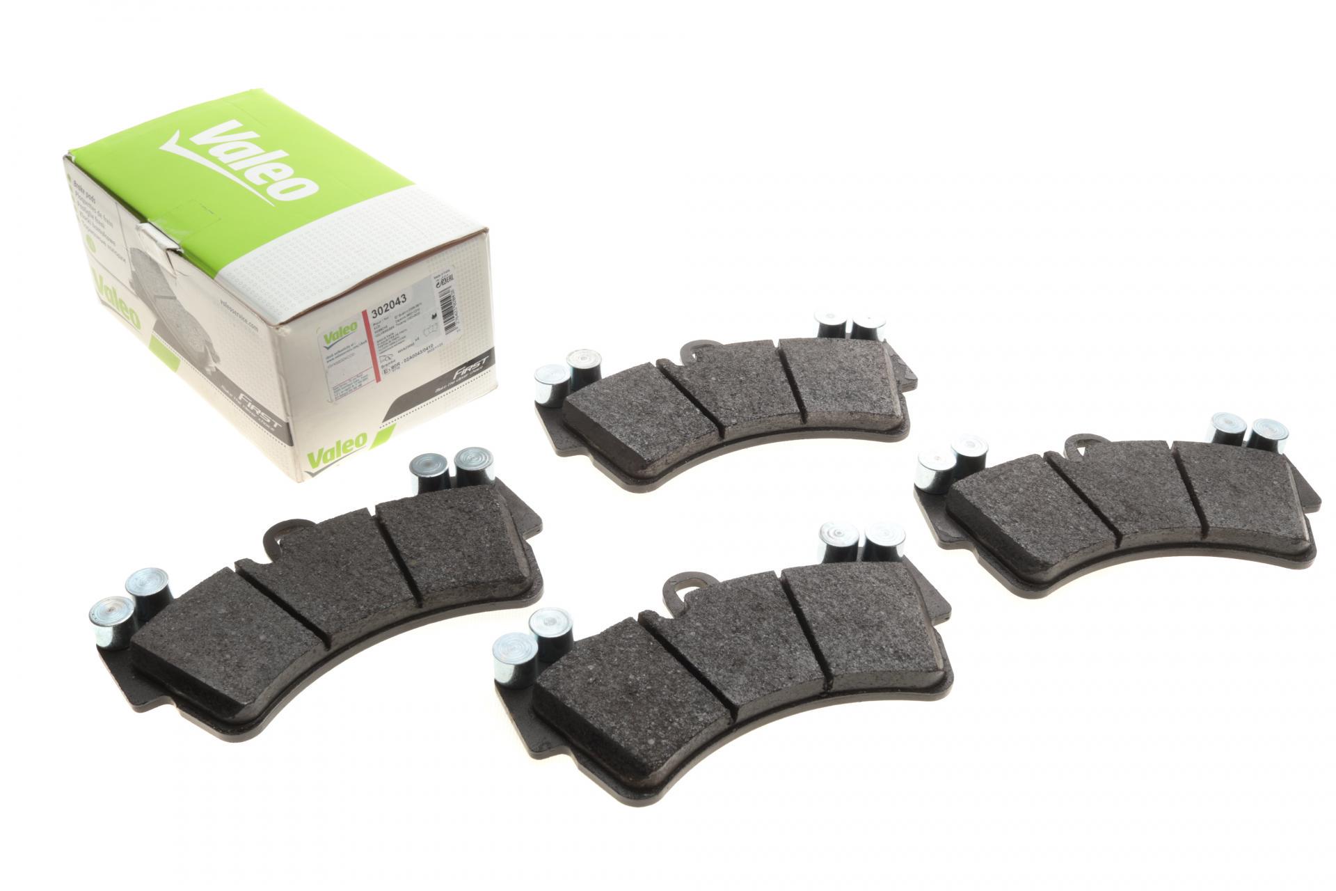 Гальмівні колодки передні VALEO для Audi Q7 06-15/Porsche Cayenne/VW Touareg 02-10 (302043)