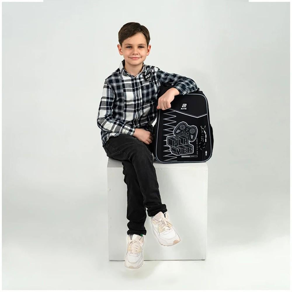 Школьный рюкзак каркасный KITE Education Player (K25-531M-3) - фото 4 Школьный рюкзак каркасный KITE Education Player (K25-531M-3) - фото 4