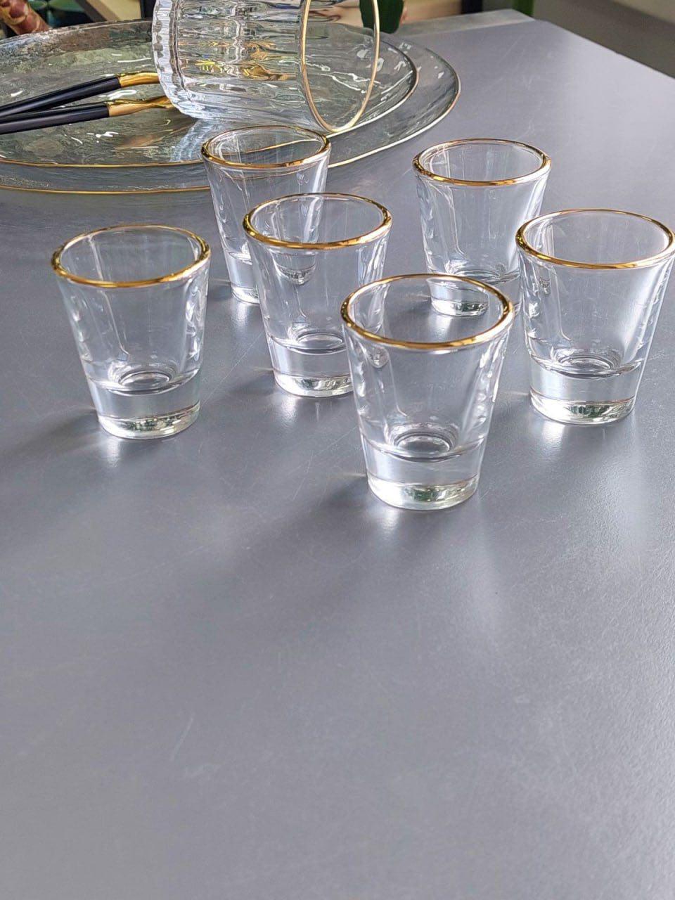 Набор рюмок Шот 40 мл 6 шт. Прозрачный (102-829) - фото 5 Набор рюмок Шот 40 мл 6 шт. Прозрачный (102-829) - фото 5