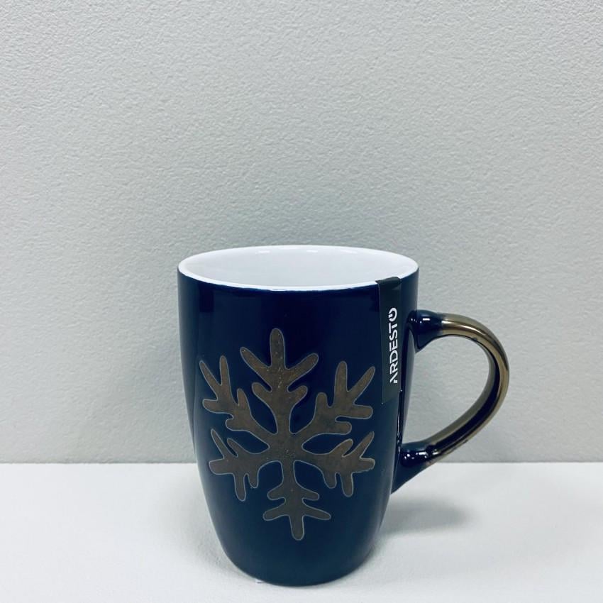 Чашка Ardesto AR3059AS SnowFlake керамическая 320 мл Синий (2389761249) Чашка Ardesto AR3059AS SnowFlake керамическая 320 мл Синий (2389761249)