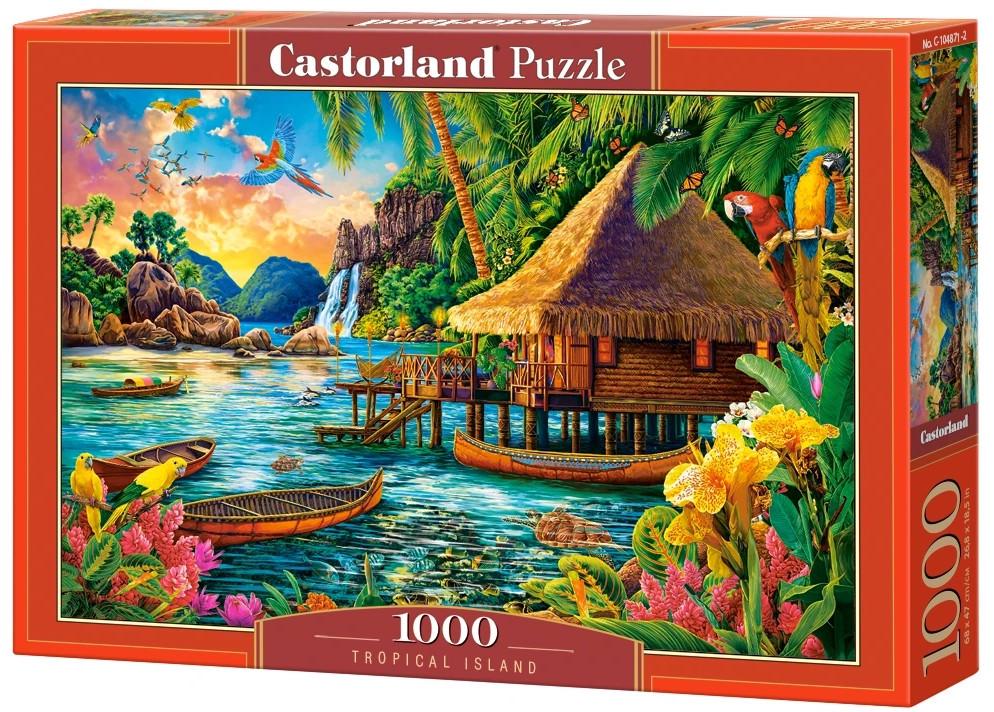 Пазл Castorland Тропический остров 1000 дет.