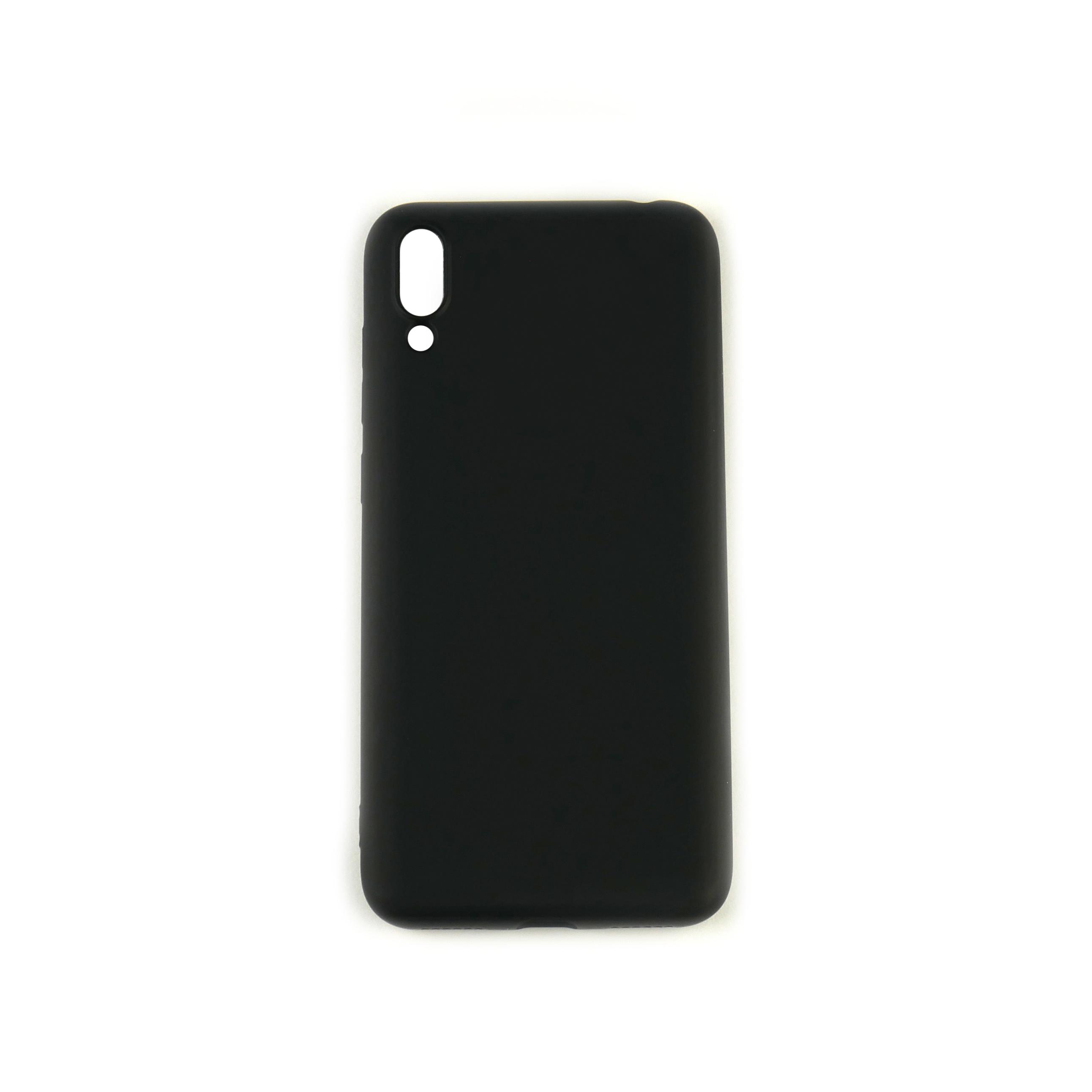 Чехол Silicone Case Full Cover Huawei Enjoy 9 Черный