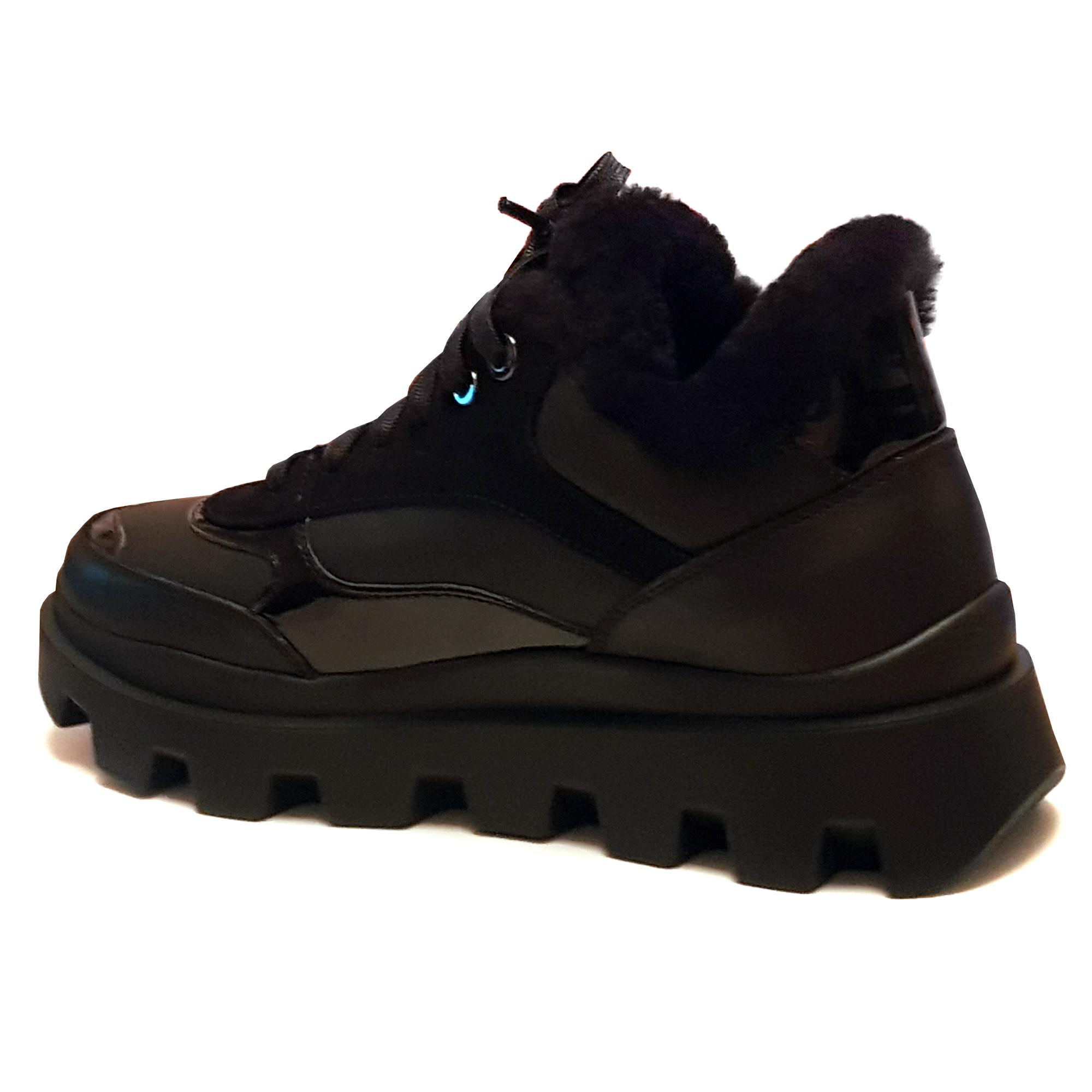 Кросівки зимові жіночі Selesta р. 37 Чорний (013662-37) - фото 11