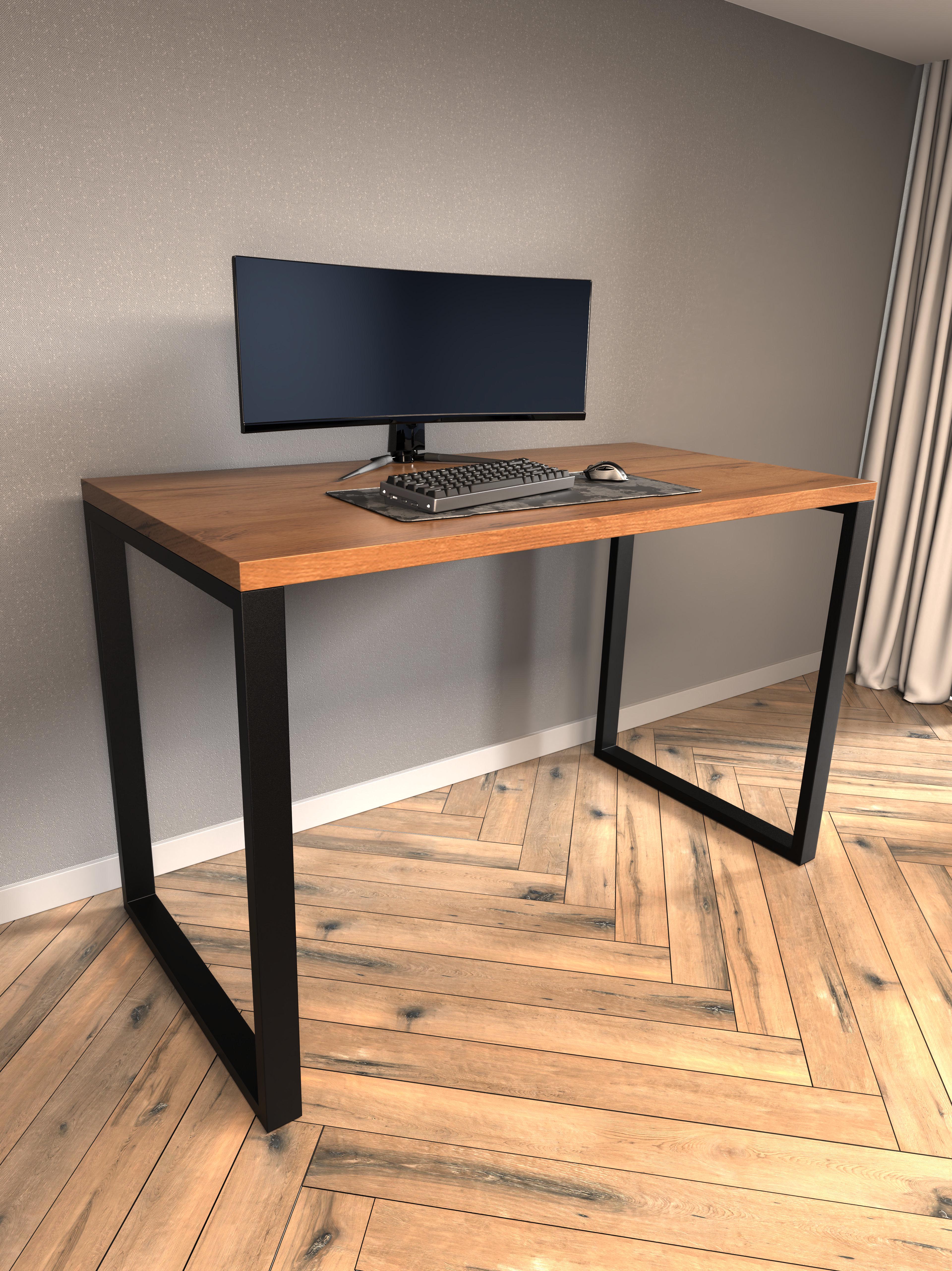 Ножки опоры для стола металлические 600x735 мм профиль 50x25 мм 2 шт. - фото 2