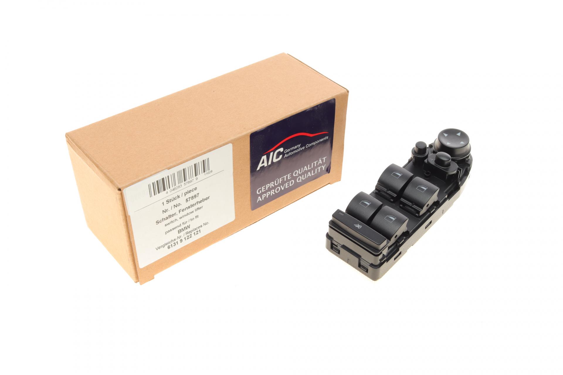 Кнопка стеклоподъемника Aic BMW X5 E70/X6 E71/E72 06- блок (57897)